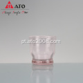 Copo de copo de policarbonato de vidro rosa bebendo copo de água de cerveja